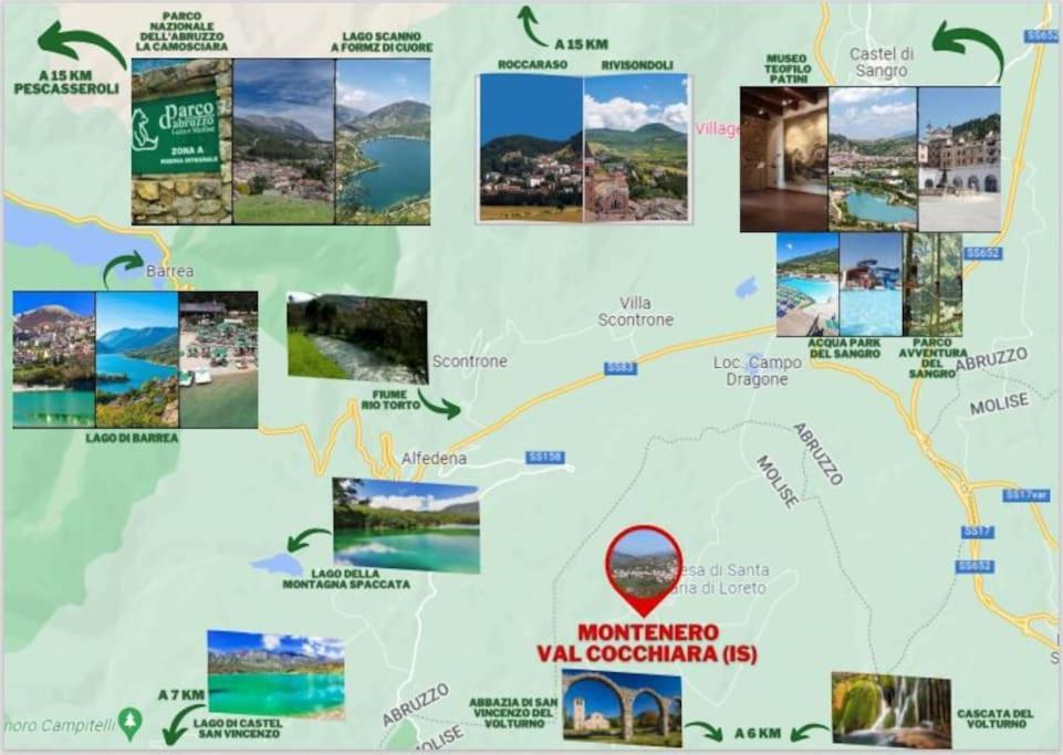 Villa Il Borgo Della Zittola Montenero Val Cocchiara Esterno foto
